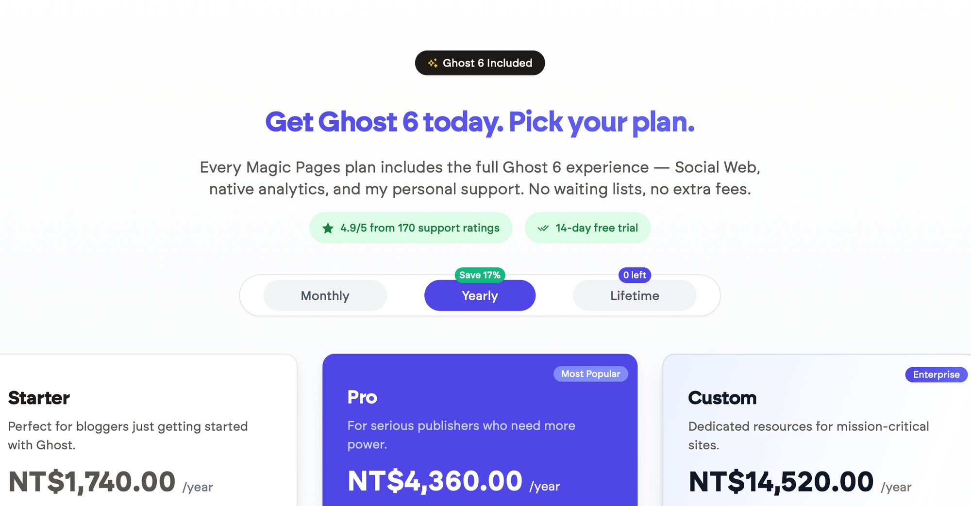 切换Ghost服务商